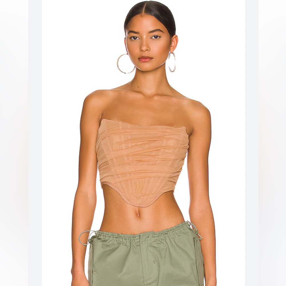 Superdown Savannah Corset Top Size L